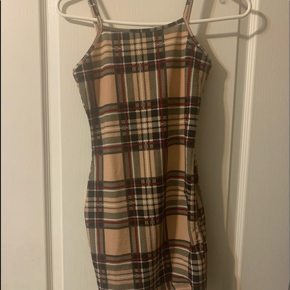Juniors plaid dress size Xsmall. - Picture 1 of 3